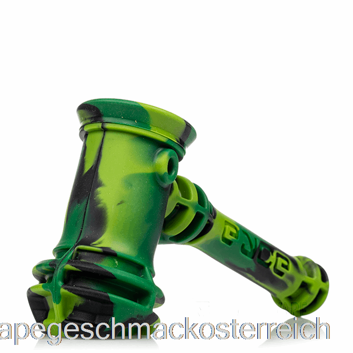 Eyce Hammer Silikon-Bubbler Jungle (schwarz / Grün / Lindgrün) Vape-Geschmack